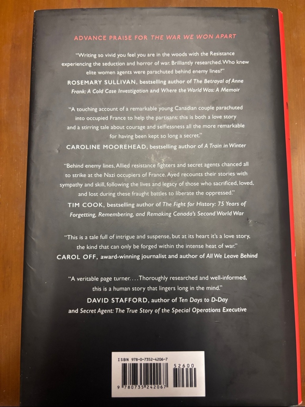Mix & Mix 4/$40 "The War We Won Apart" by Nahlah Ayed - Picture 2 of 6
